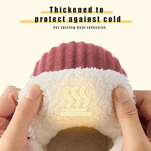 Warme Damen-Pantoffeln