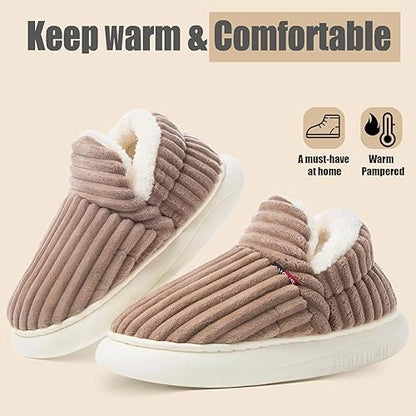 Warme Damen-Pantoffeln