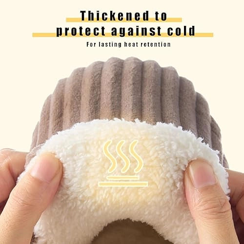 Warme Damen-Pantoffeln