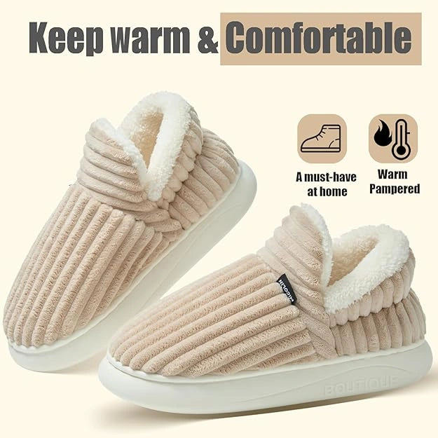 Warme Damen-Pantoffeln