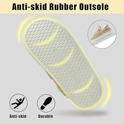 Warme Damen-Pantoffeln