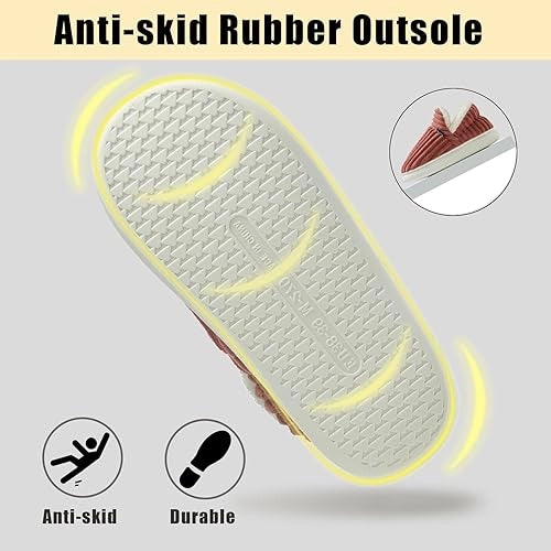 Warme Damen-Pantoffeln