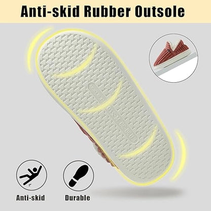 Warme Damen-Pantoffeln