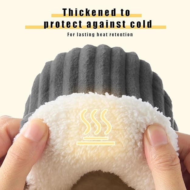 Warme Damen-Pantoffeln