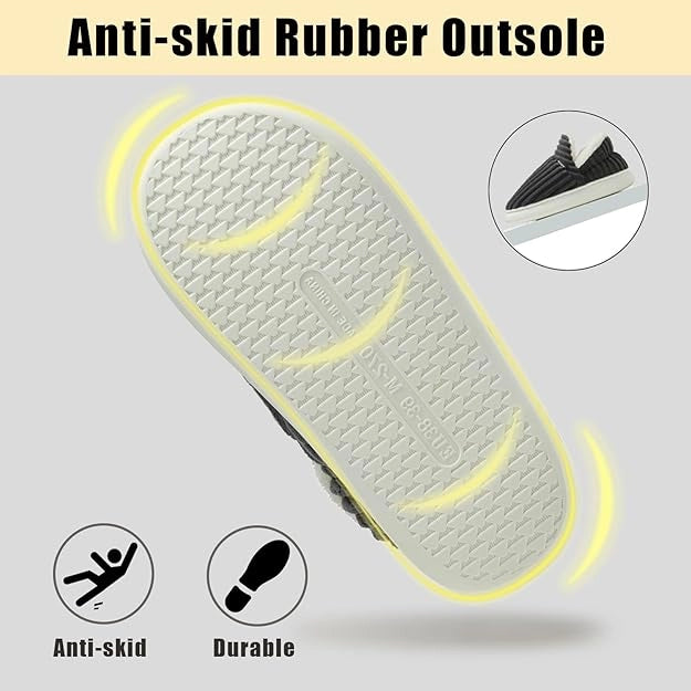 Warme Damen-Pantoffeln