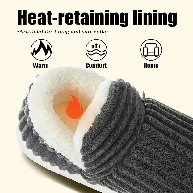 Warme Damen-Pantoffeln