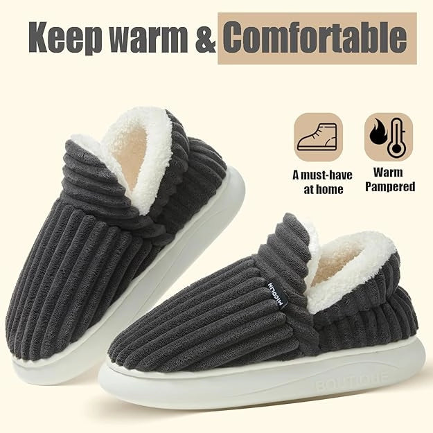 Warme Damen-Pantoffeln